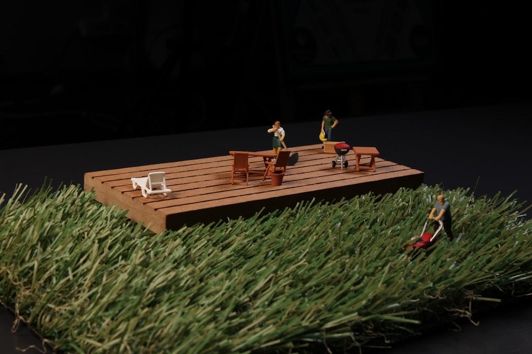 Lawn striping and edging